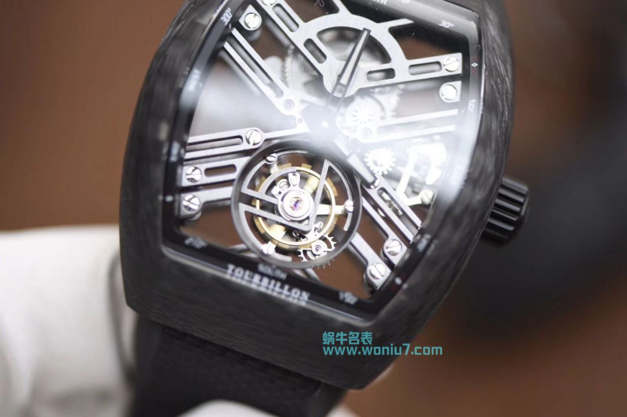 【JB一比一超A精高仿手表】法穆兰NEW SARATOGE系列V 45 T SQT CARBONE陀飞轮腕表 / FL030