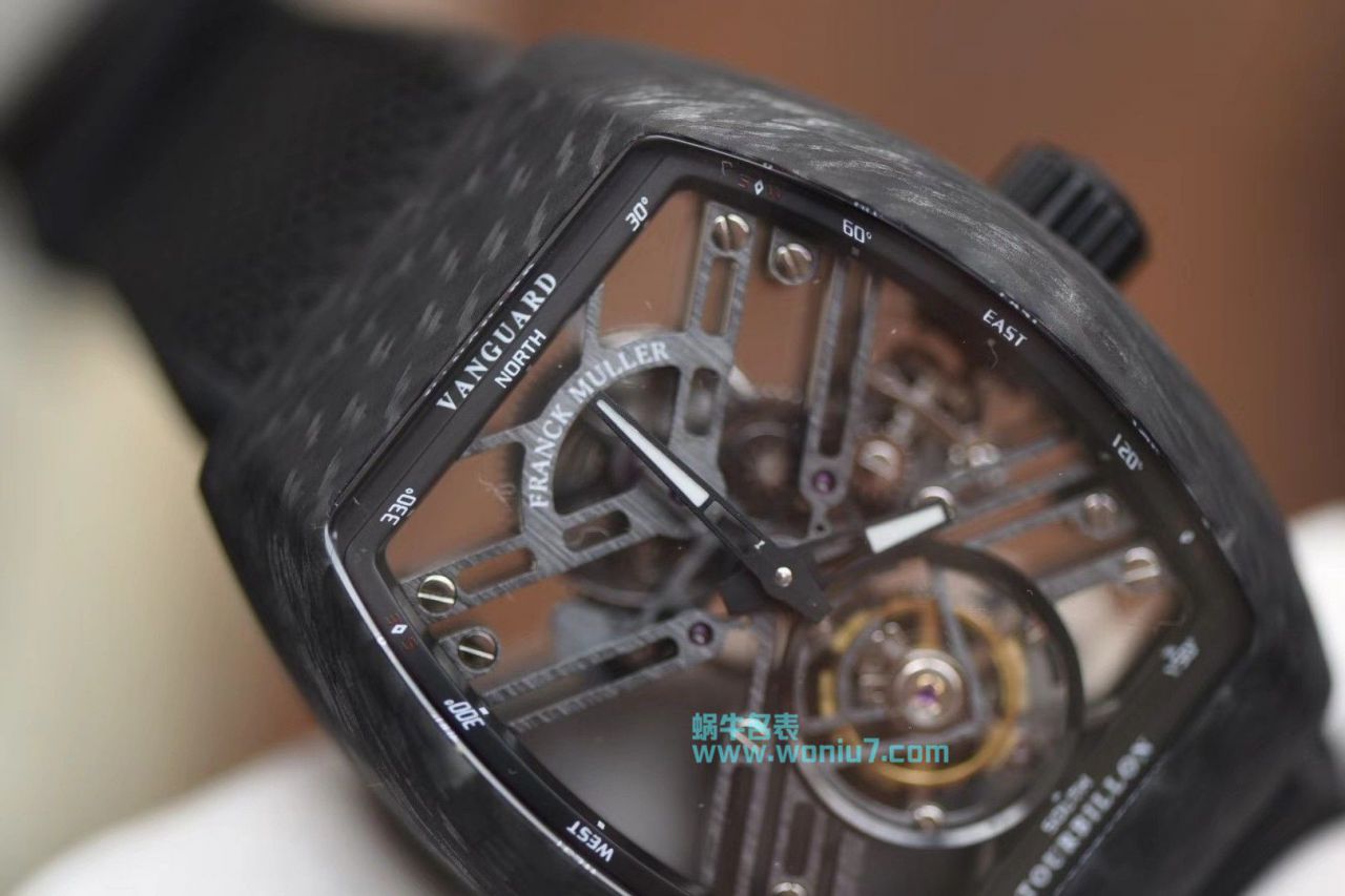 【JB一比一超A精高仿手表】法穆兰NEW SARATOGE系列V 45 T SQT CARBONE陀飞轮腕表 / FL030