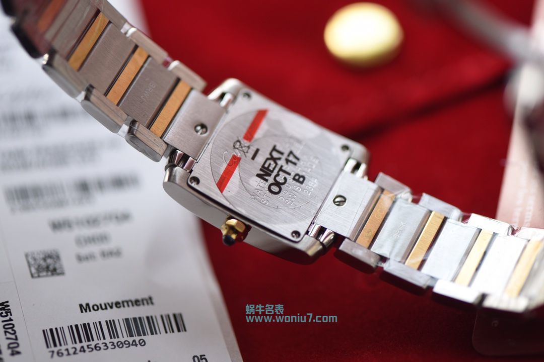 【8848F一比一超A高仿手表】卡地亚坦克系列W51008Q3、WE1002S3、W51007Q4、WE110006、WE110004女士腕表 / K185