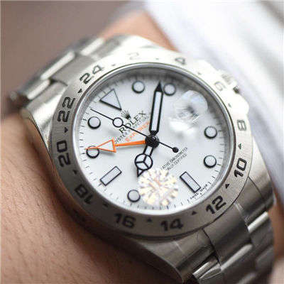 【JF一比一超A高精仿手表】劳力士探险家型探险家型II系列 216570-77210 白盘腕表