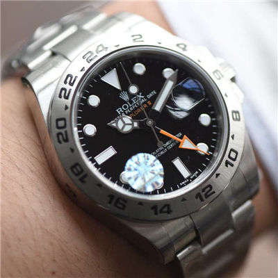 【JF一比一超A高精仿手表】劳力士探险家型探险家型II系列 216570-77210 黑盘腕表
