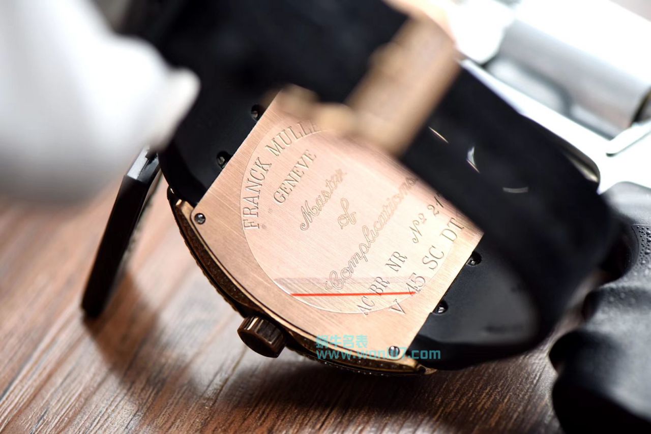 【最高版本复刻高仿～F M 霸气V45】法兰克穆勒VANGUARD系列V45镶钻腕表 / FL031