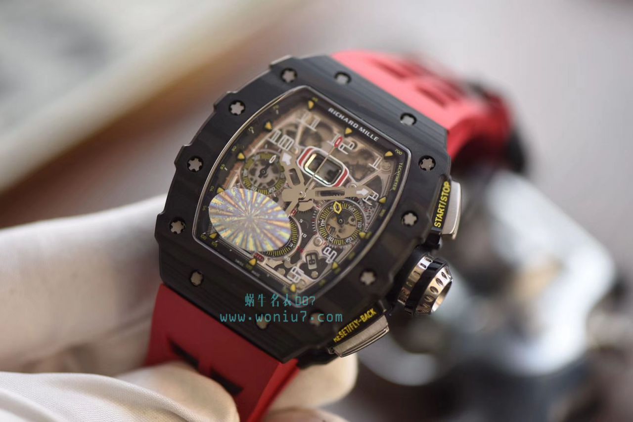 KV台湾厂全新巨作RICHARD MILLE理查德米勒RM011-03NTPT碳纤维腕表 / KV011V2
