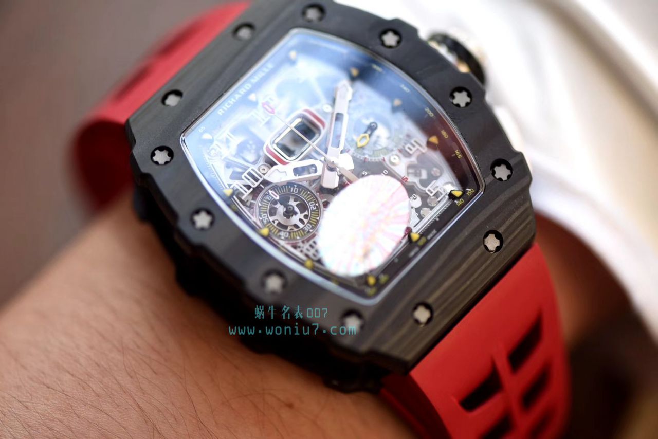 KV台湾厂全新巨作RICHARD MILLE理查德米勒RM011-03NTPT碳纤维腕表 / KV011V2