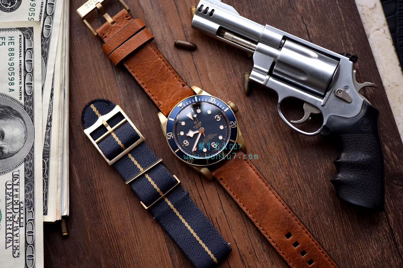 【独家视频解析】【XF厂一比一超A高仿手表】帝舵TUDOR启承系列帝驼蓝铜花 / DTBB030