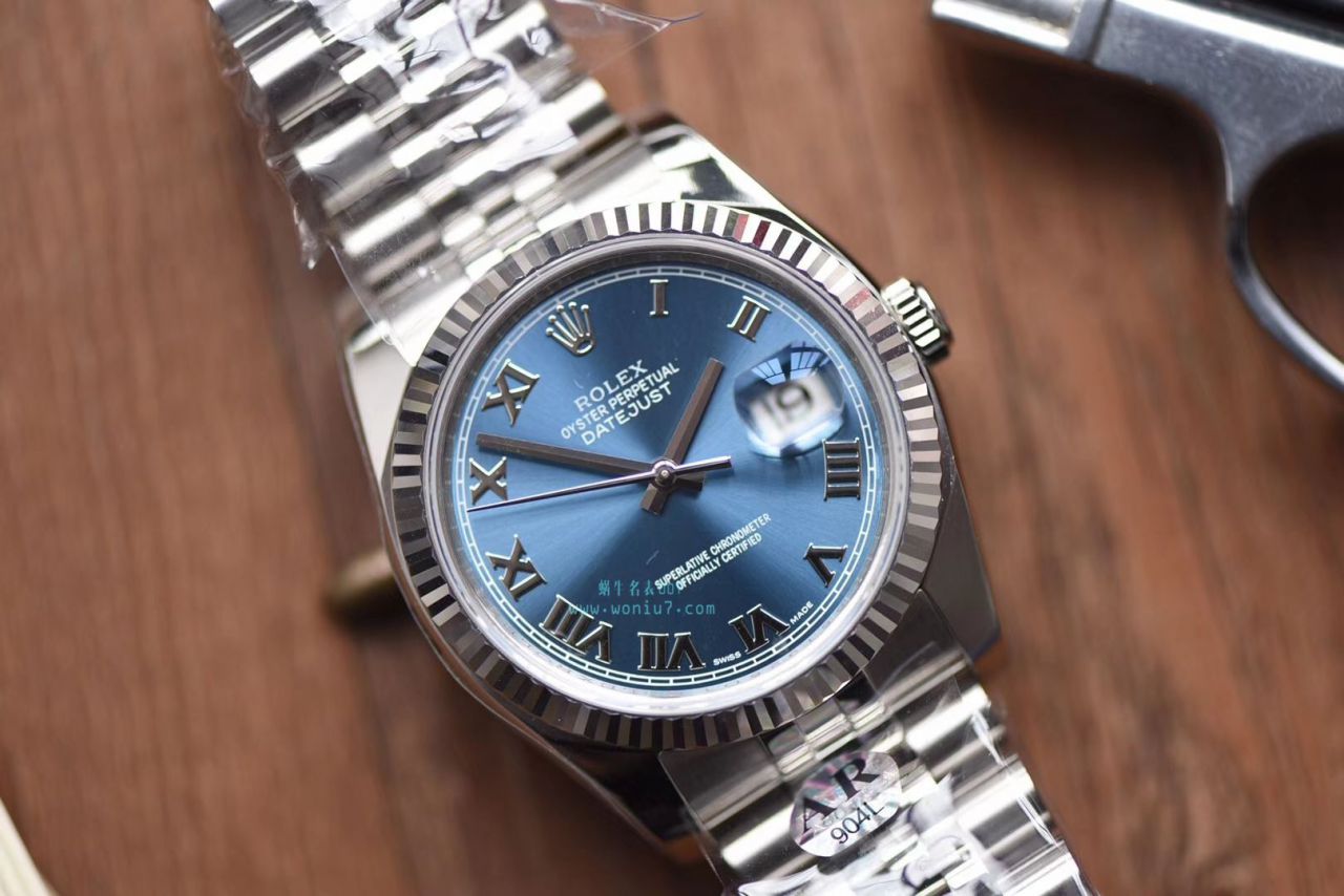 劳力士日志型系列116234-63200蓝罗腕表【AR顶级复刻高仿手表】 / R266