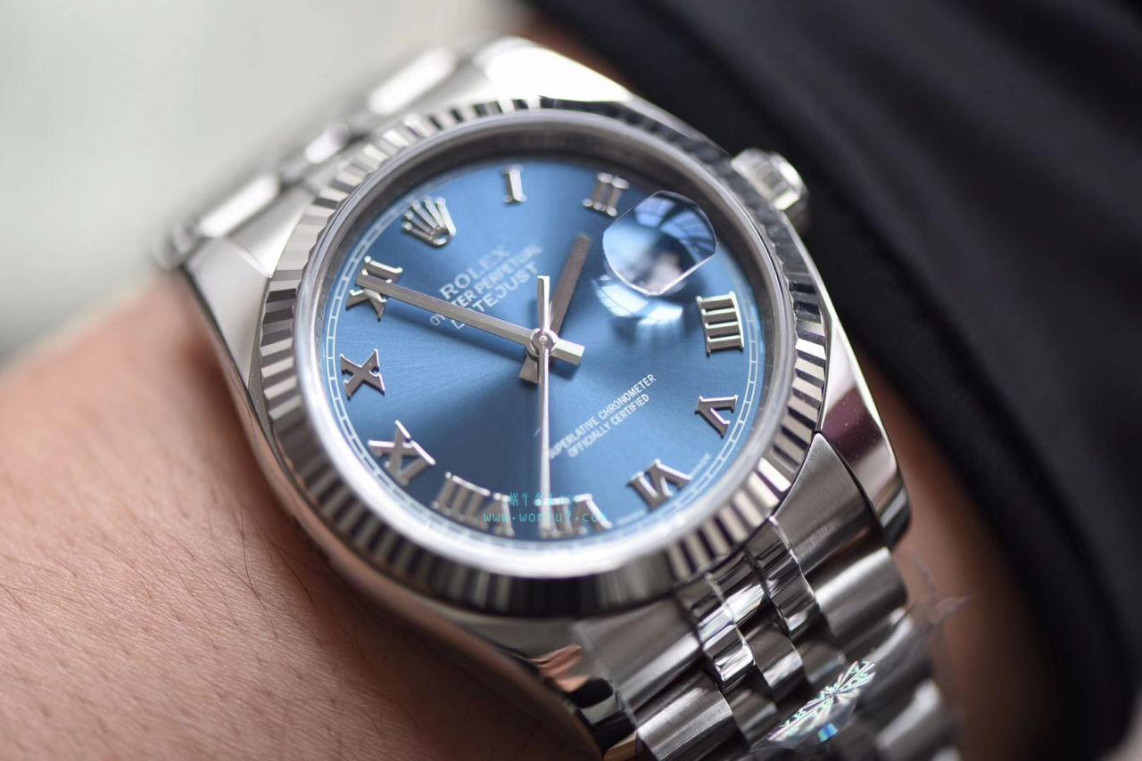 劳力士日志型系列116234-63200蓝罗腕表【AR顶级复刻高仿手表】 / R266
