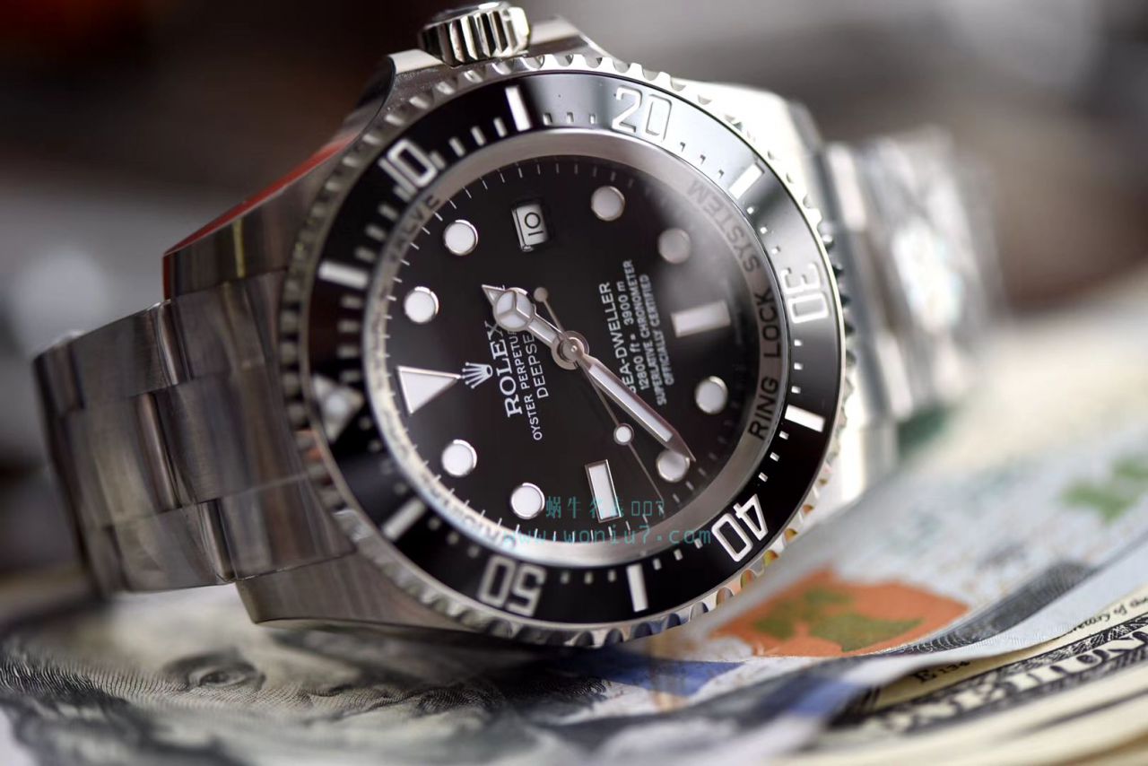 AR黑鬼王904L超级3135机新款 复刻高仿AR劳力士SEA-DWELLER鬼王44MM副本的十年精华 / R2115