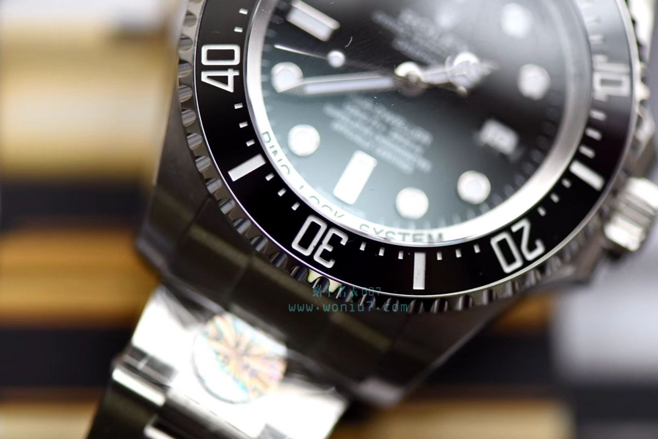 AR黑鬼王904L超级3135机新款 复刻高仿AR劳力士SEA-DWELLER鬼王44MM副本的十年精华 / R2115