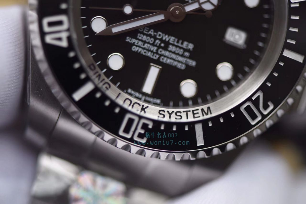 AR黑鬼王904L超级3135机新款 复刻高仿AR劳力士SEA-DWELLER鬼王44MM副本的十年精华 / R2115