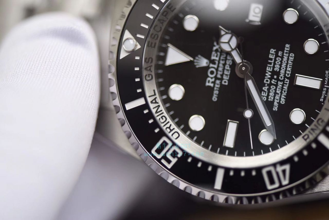 AR黑鬼王904L超级3135机新款 复刻高仿AR劳力士SEA-DWELLER鬼王44MM副本的十年精华 / R2115