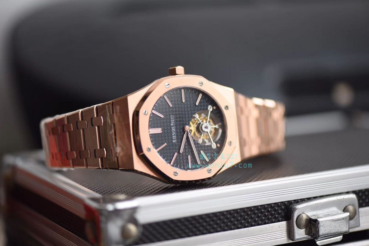 【JF超A复刻高仿陀飞轮手表】爱彼皇家橡树系列26515OR.OO.1220OR.01腕表、26510OR.OO.1220OR.01腕表 / AP153