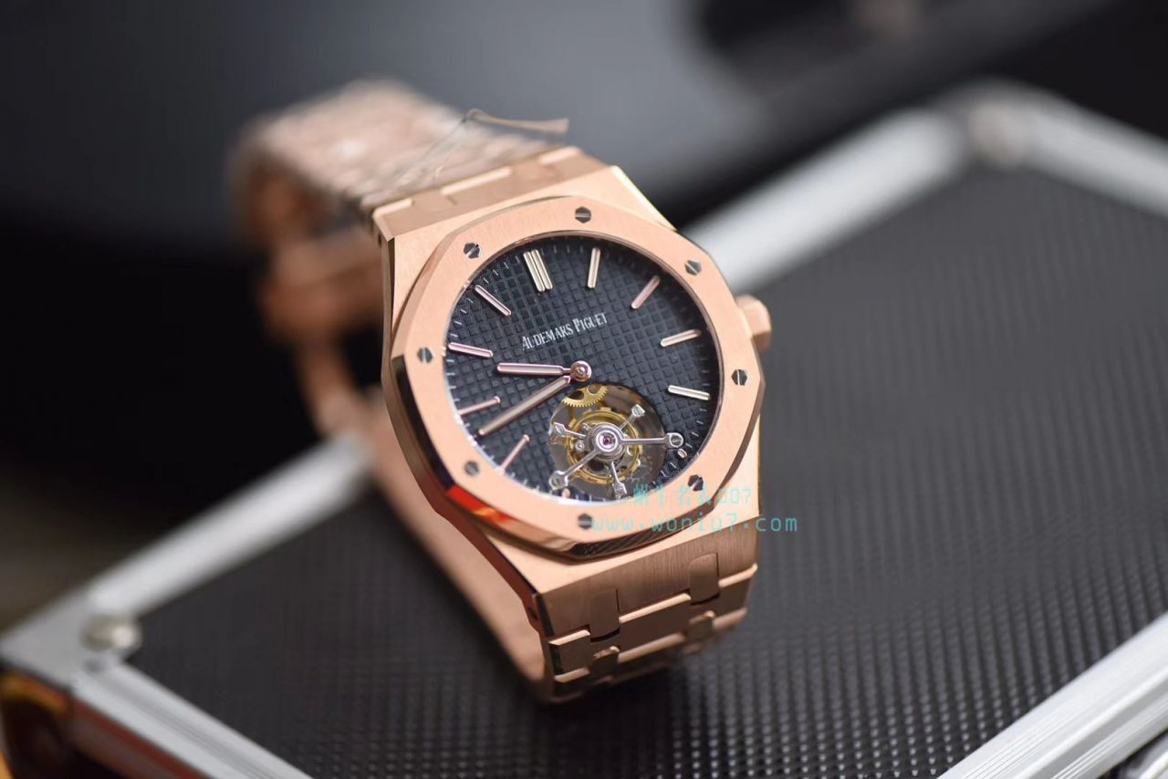 【JF超A复刻高仿陀飞轮手表】爱彼皇家橡树系列26515OR.OO.1220OR.01腕表、26510OR.OO.1220OR.01腕表 / AP153