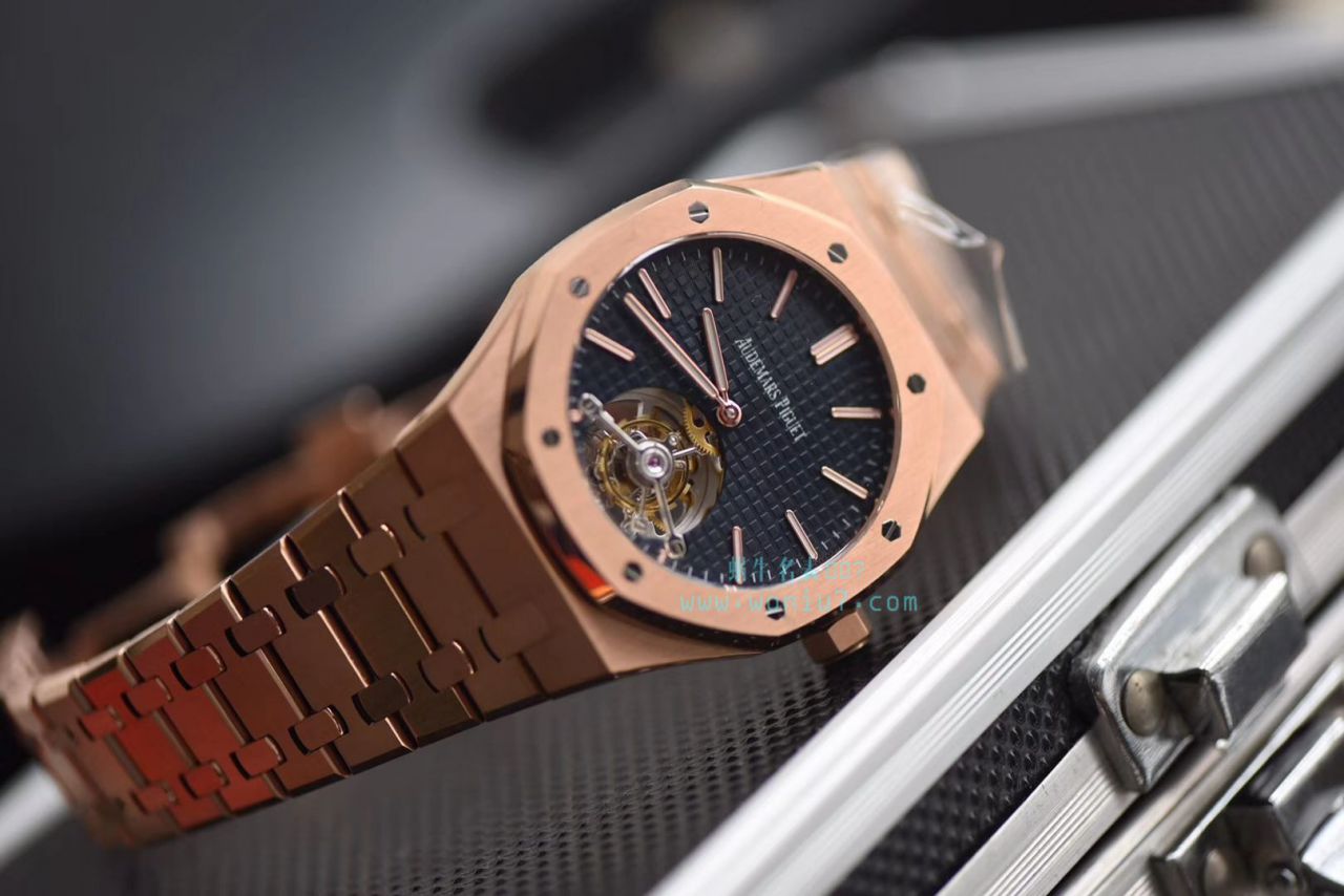 【JF超A复刻高仿陀飞轮手表】爱彼皇家橡树系列26515OR.OO.1220OR.01腕表、26510OR.OO.1220OR.01腕表 / AP153