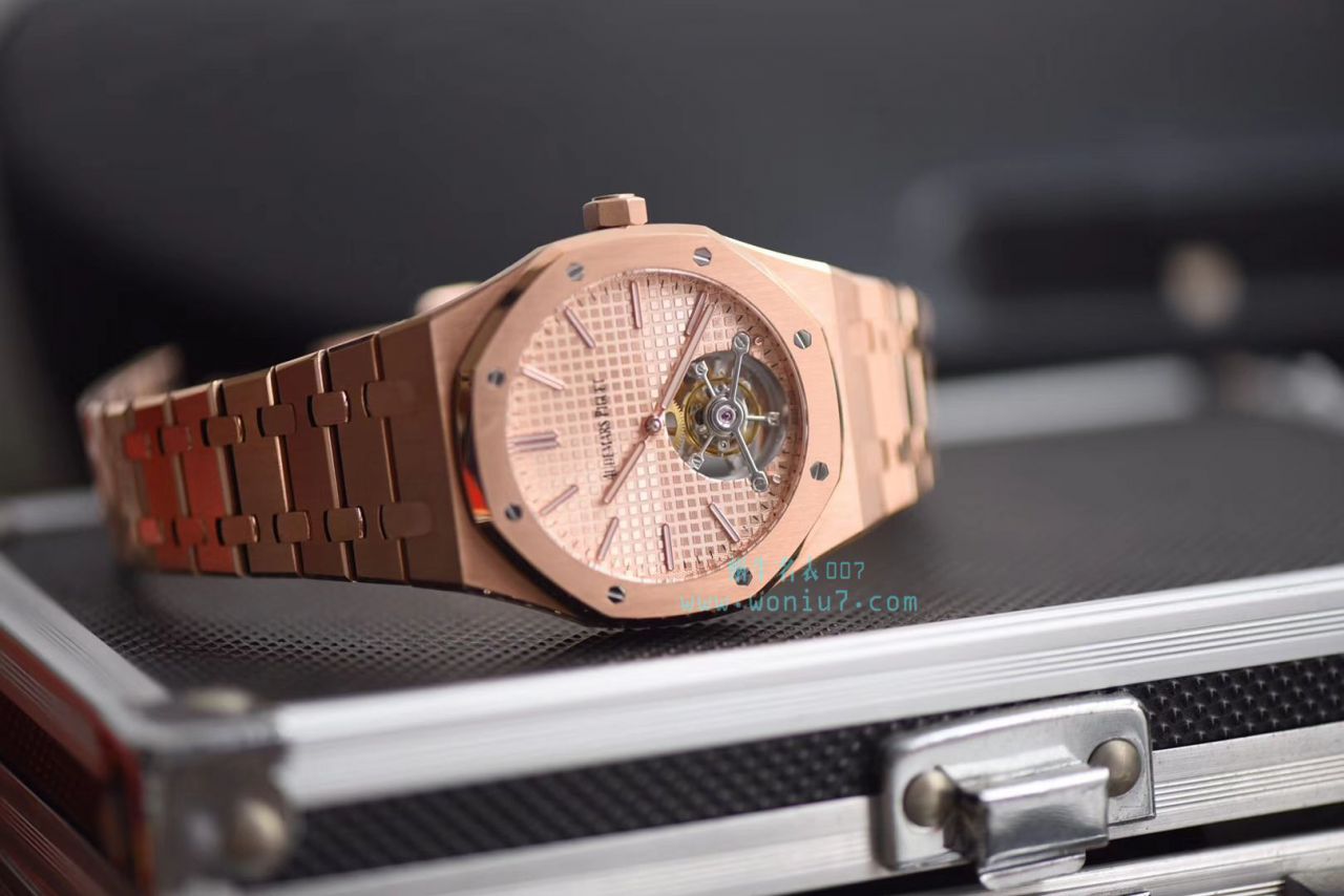 【JF超A复刻高仿陀飞轮手表】爱彼皇家橡树系列26515OR.OO.1220OR.01腕表、26510OR.OO.1220OR.01腕表 / AP153