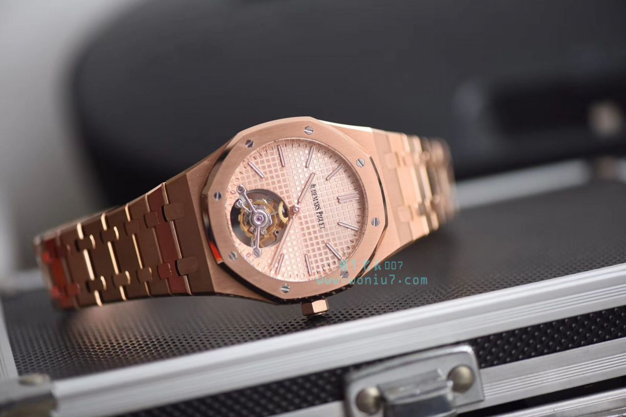 【JF超A复刻高仿陀飞轮手表】爱彼皇家橡树系列26515OR.OO.1220OR.01腕表、26510OR.OO.1220OR.01腕表 / AP153