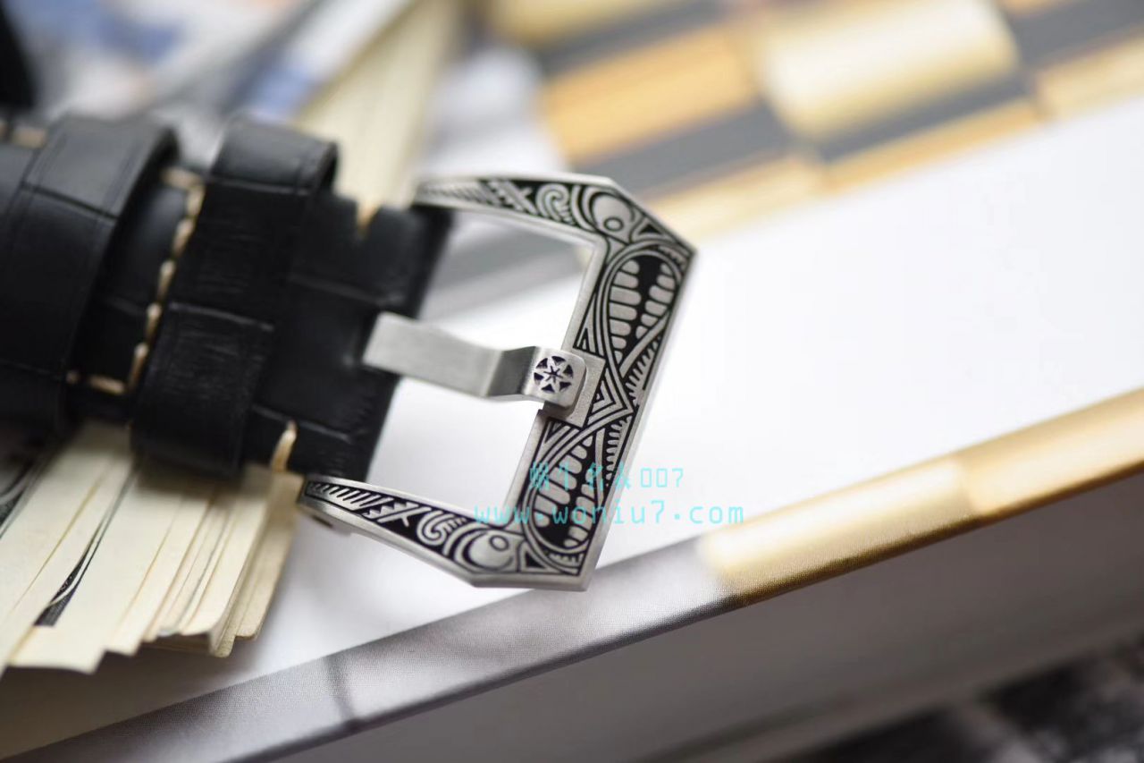 【V9一比一顶级复刻高仿手表】沛纳海LUMINOR系列 PAM00972雕花腕表 / PAM972