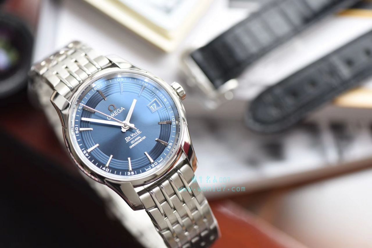 【视频评测】VS欧米茄碟飞一比一超A复刻高仿手表431.33.41.21.03.001（明亮之蓝） / M378