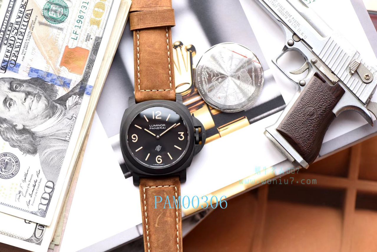 【XF一比一超A精仿手表】沛纳海特别版腕表系列PAM 0360、PAM 00416碳纤维腕表 / PAM00416