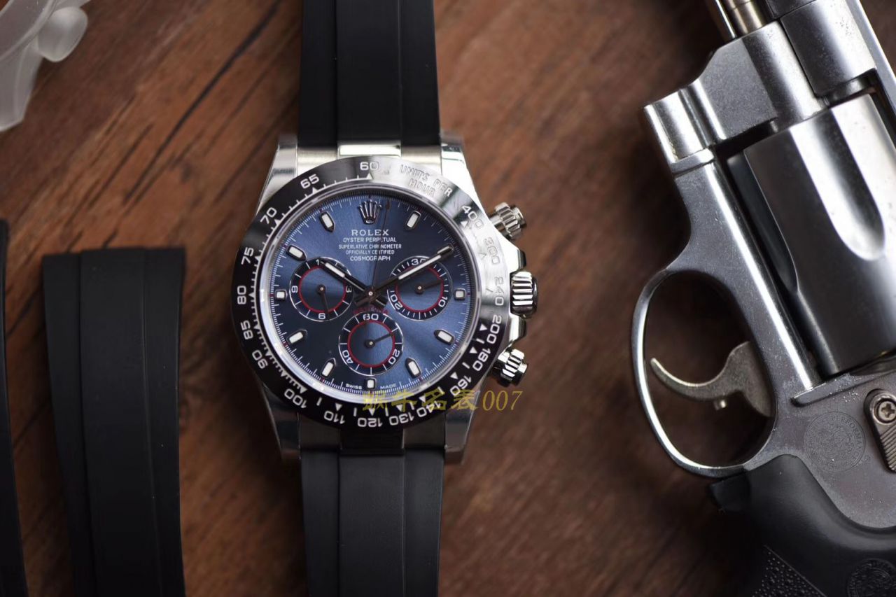 劳力士宇宙计型迪通拿系列116509 蓝盘腕表【NOOB厂一比一顶级复刻高仿手表】 / R271