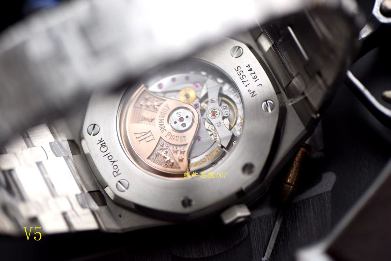 【JF一比一超A高仿手表】爱彼皇家橡树系列15400ST.OO.1220ST.04腕表 / AP129