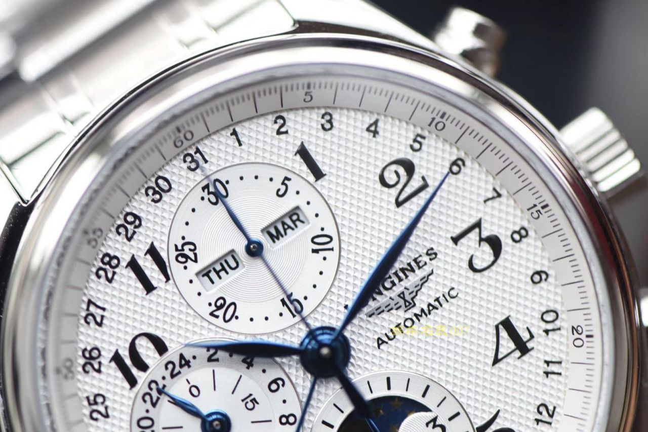 【视频评测YL工厂超A1:1精高仿手表】浪琴名匠专柜最新款 L2.773.4.78.6月相男表（自动锤L678.2刻字） / L060