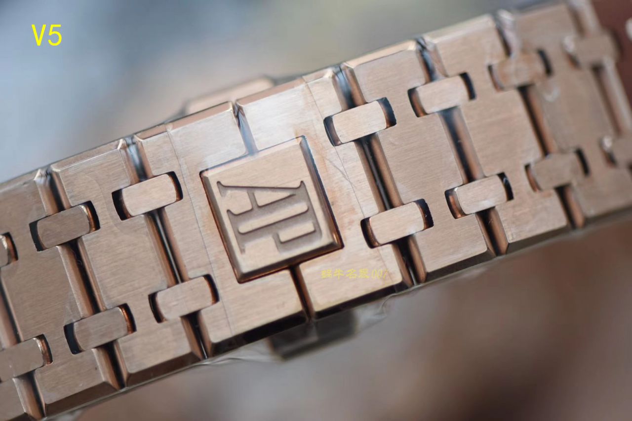 【JF厂顶级复刻高仿手表】皇家橡树系列 皇家橡树自动上链15400OR.OO.1220OR.02腕表 / AP019