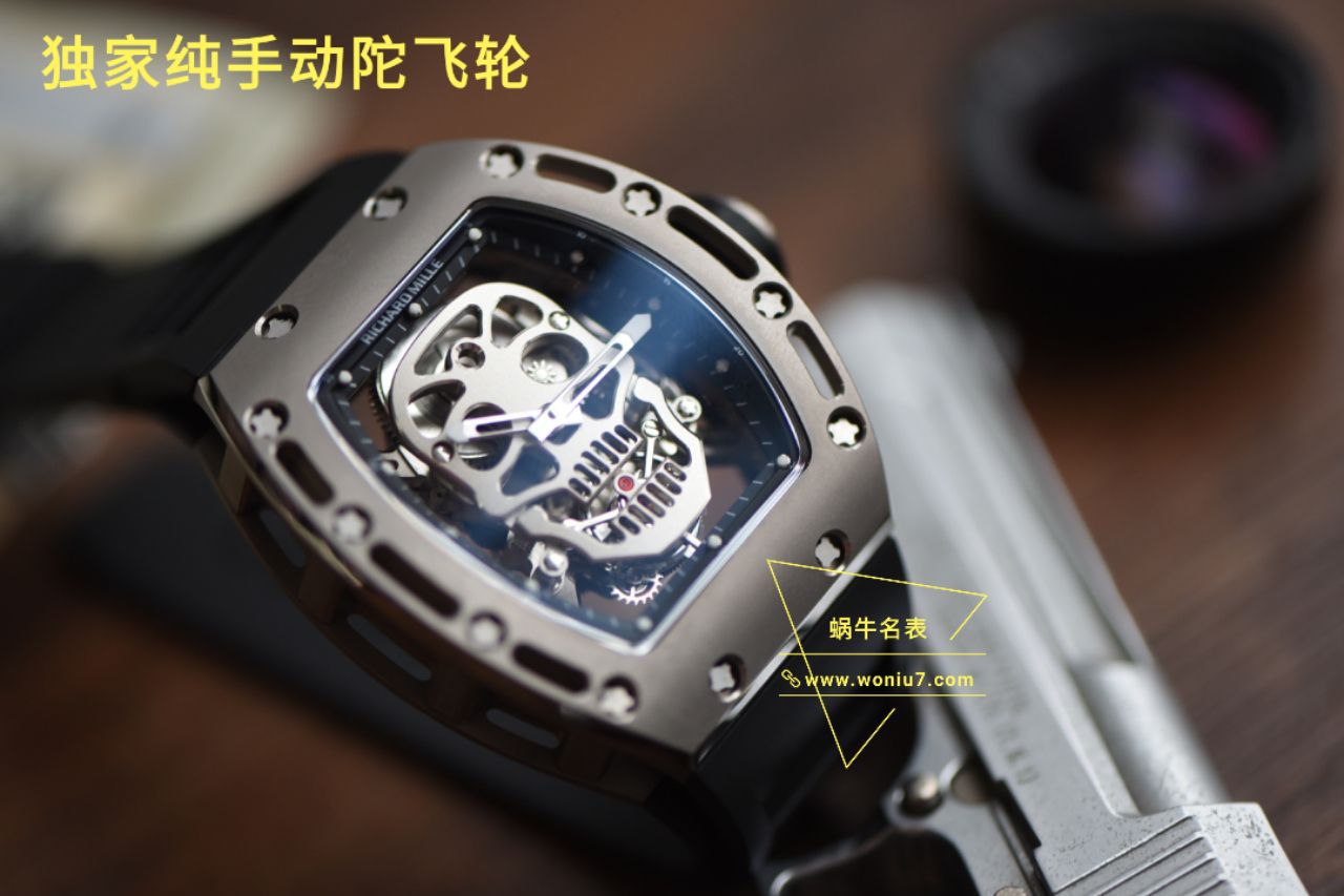 天降神器！理查德米勒2019年最劲爆的顶级复刻高仿陀飞轮腕表，Richard miller  RM052至尊鬼王骷髅头震撼上市 / RM 052KU