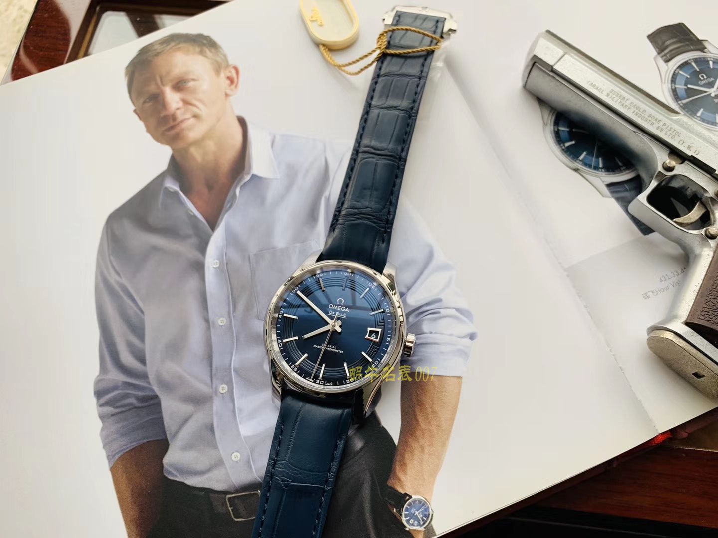 欧米茄碟飞系列433.33.41.21.03.001腕表【VS一比一复刻高仿表】明亮之蓝 / M352