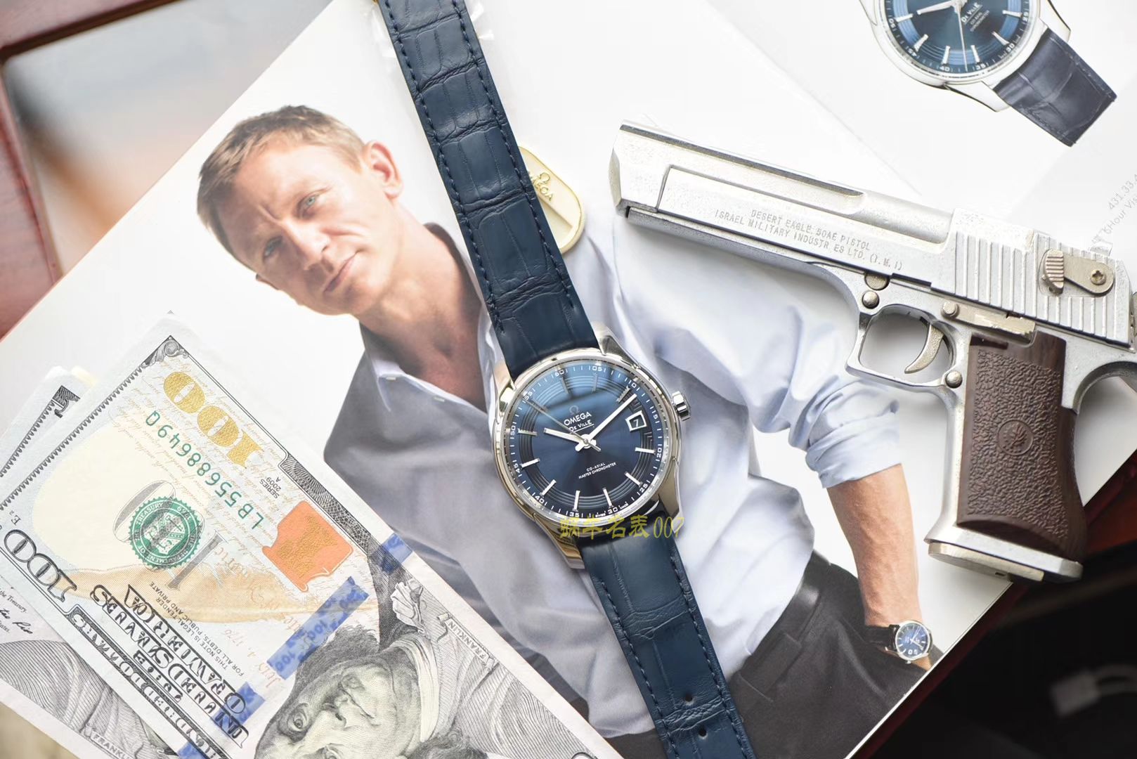 欧米茄碟飞系列433.33.41.21.03.001腕表【VS一比一复刻高仿表】明亮之蓝 / M352