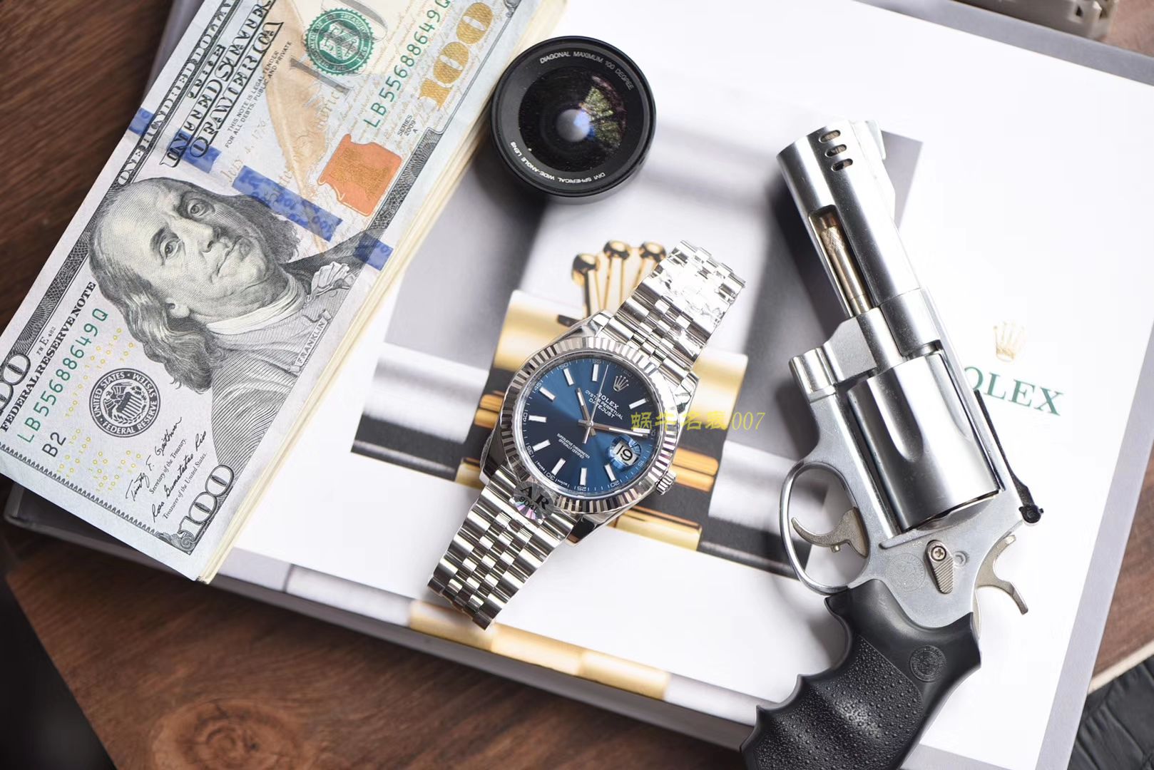 【AR一比一超A顶级高仿】劳力士日志型DATEJUST系列116334-72210蓝盘腕表904钢 / R252