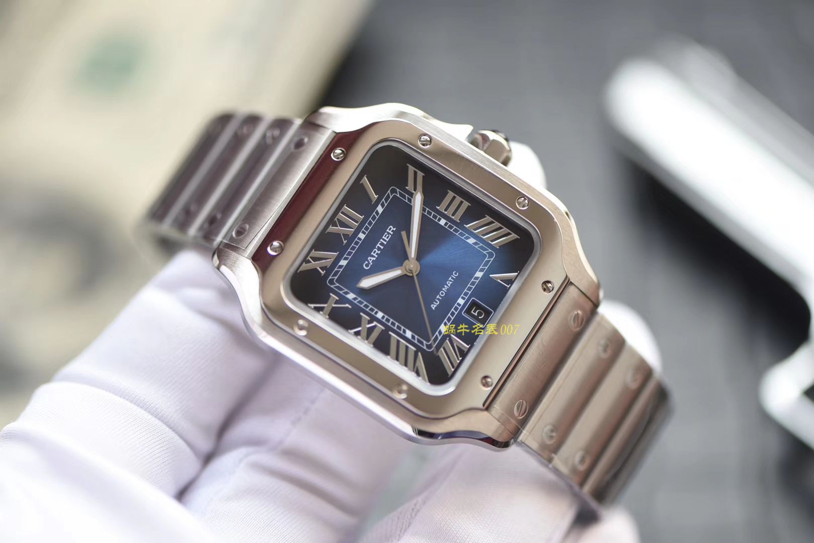 卡地亚山度士系列WSSA0013（大号）腕表【KOR一比一高仿手表】 / K193