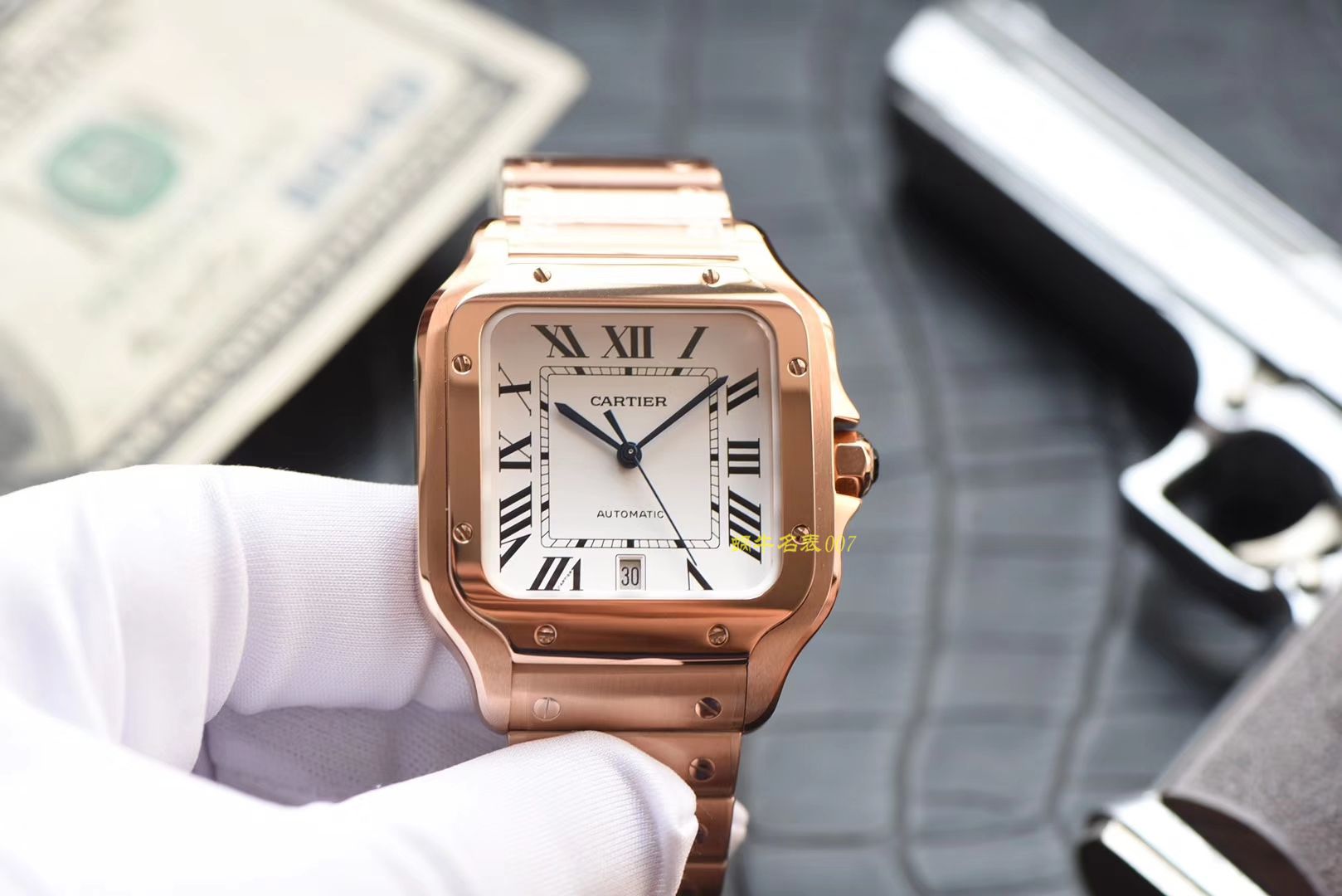 卡地亚山度士系列WSSA0013（大号）腕表【KOR一比一高仿手表】 / K193