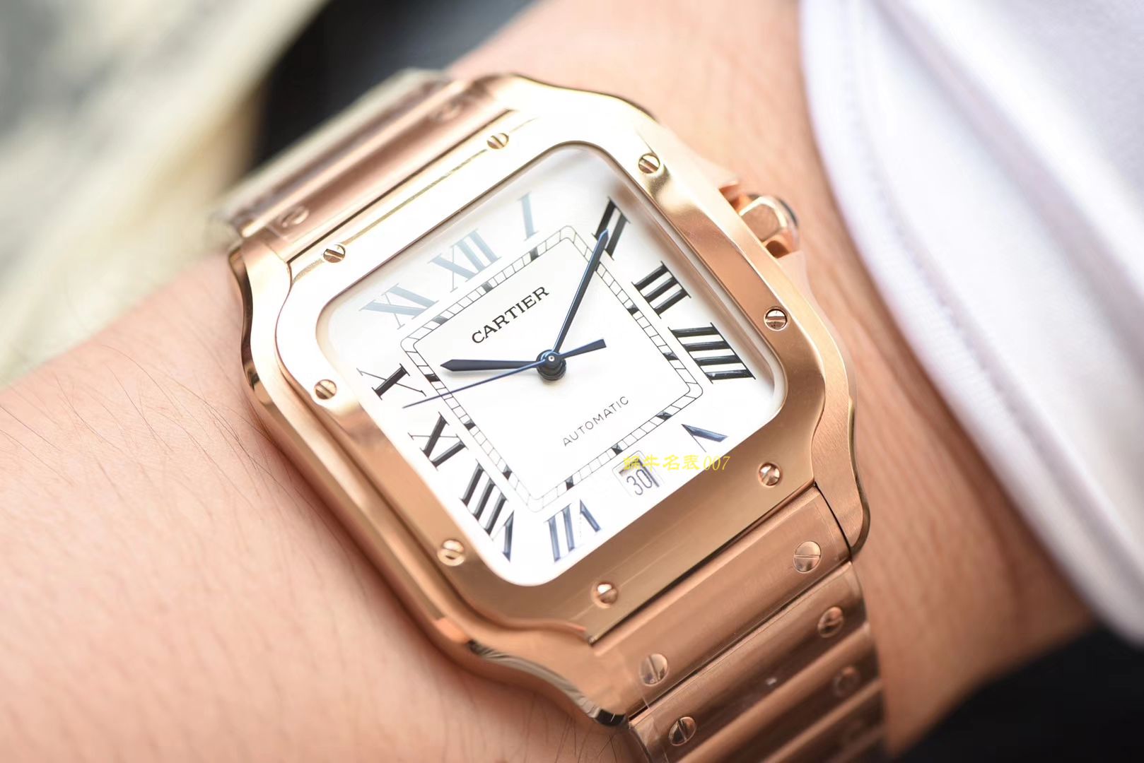 卡地亚山度士系列WSSA0013（大号）腕表【KOR一比一高仿手表】 / K193