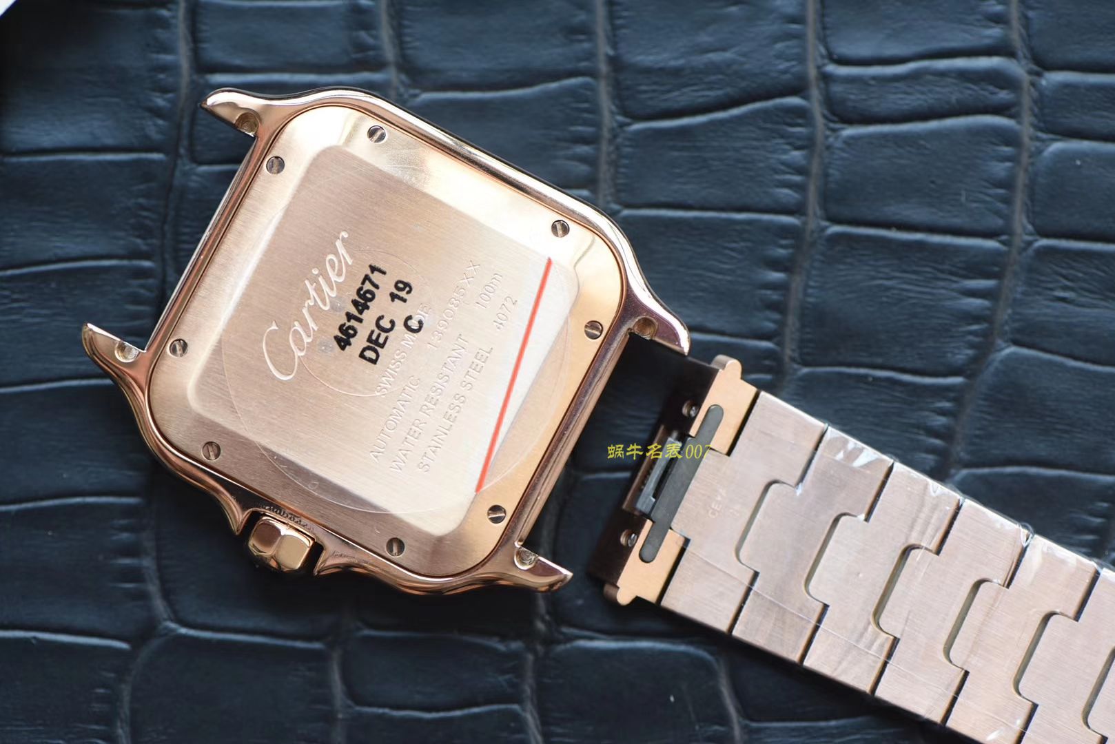 卡地亚山度士系列WGSA0007（大号）腕表【KOR一比一高精仿手表】 / K196