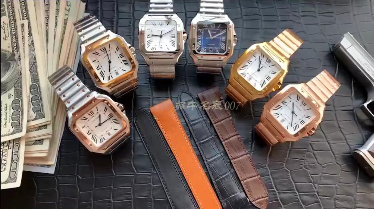 卡地亚山度士系列WSSA0013（大号）腕表【KOR一比一高仿手表】 / K193