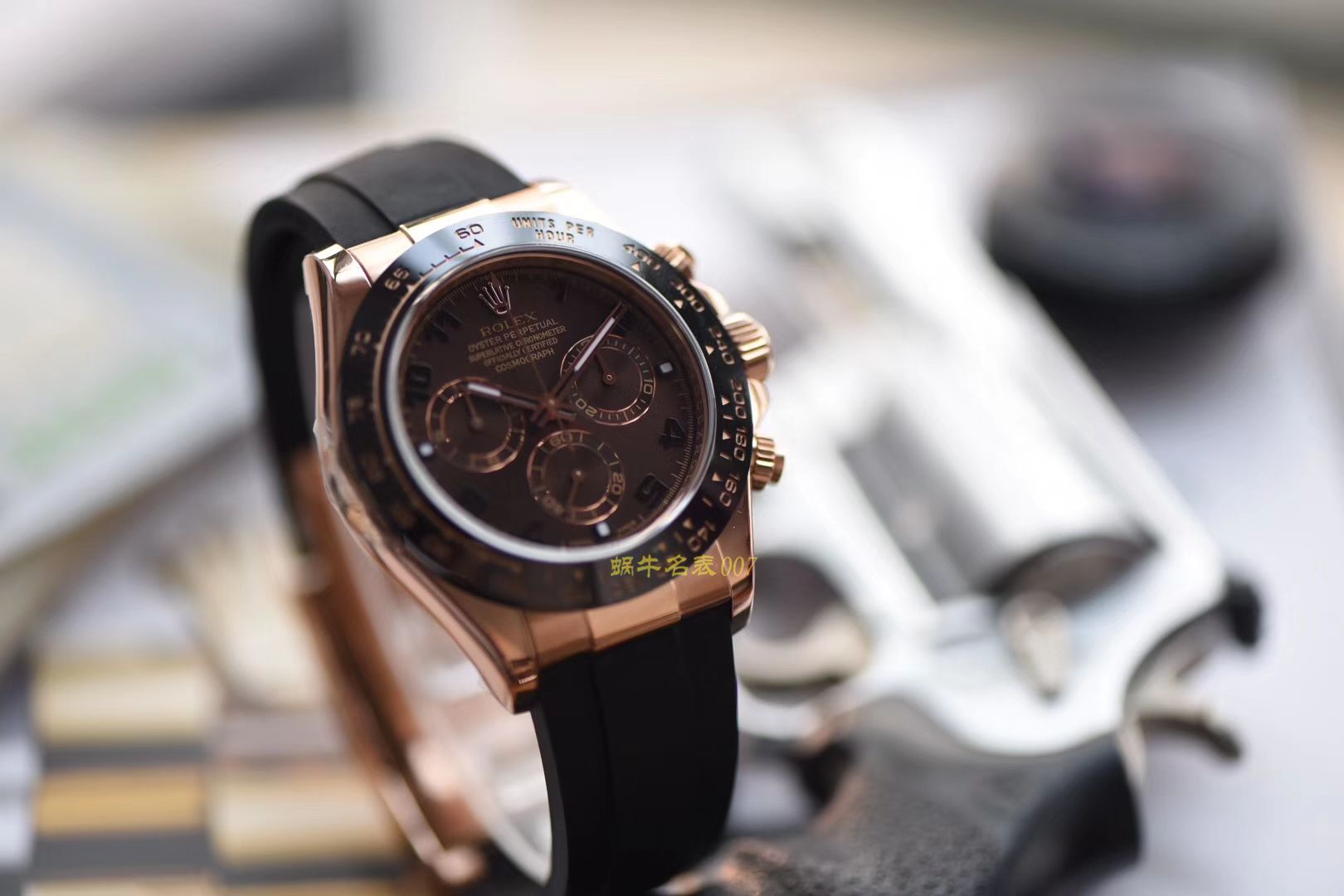 【AR一比一超A高仿手表】劳力士ROLEX宇宙计型迪通拿系列116515LN-L(FC) 咖啡面腕表 / R200