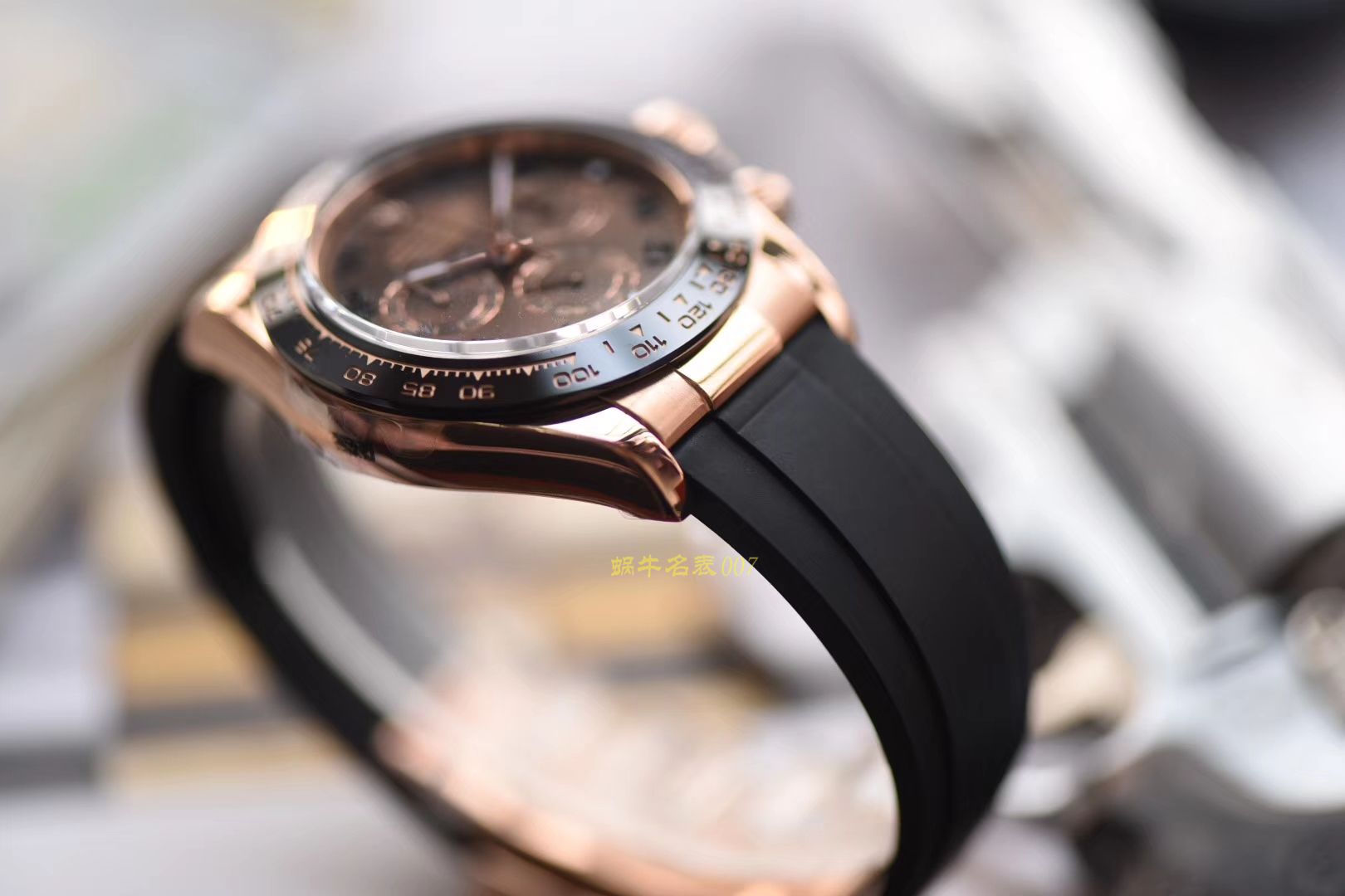 【AR一比一超A高仿手表】劳力士ROLEX宇宙计型迪通拿系列116515LN-L(FC) 咖啡面腕表 / R200