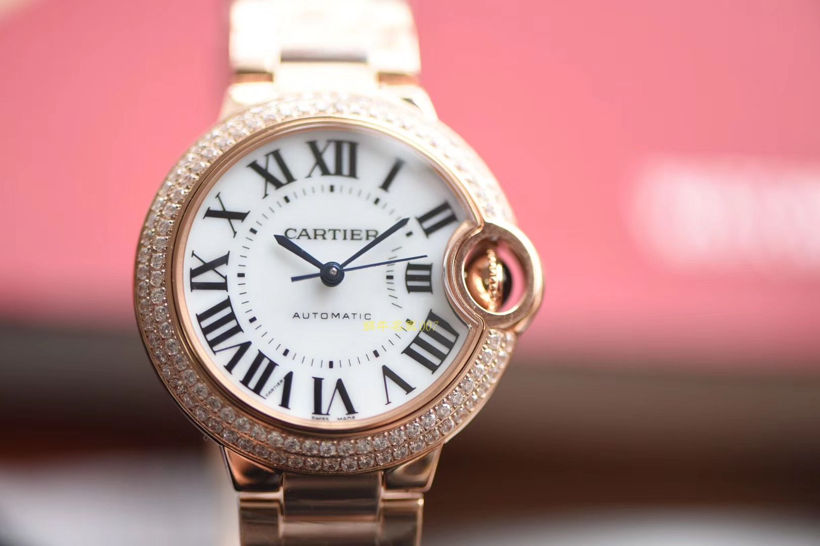 卡地亚蓝气球系列WE902034女士腕表【V6一比一超A高仿蓝气球手表】 / K197