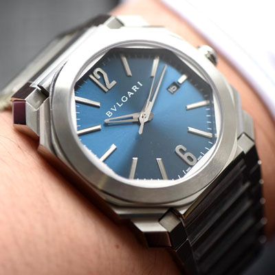 宝格丽OCTO系列102856腕表，宝格丽OCTO系列102105 BGO38C3SSD腕表【台湾厂1:1精仿手表】