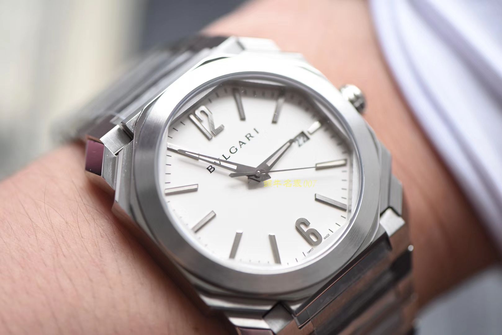 宝格丽OCTO系列102779 OC41C6SLD腕表【台湾厂高仿手表】 / BG026