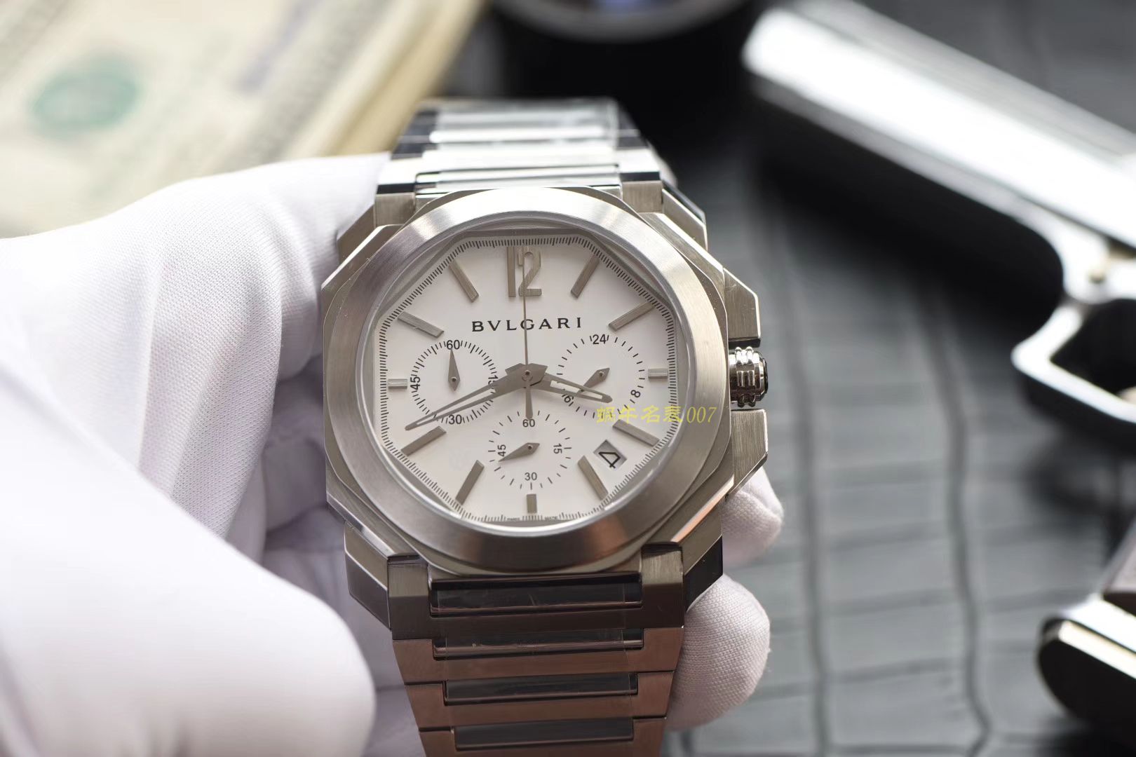 宝格丽OCTO系列102116 BGO41BSSDCH腕表【台湾厂一比一精高仿手表】 / BG028
