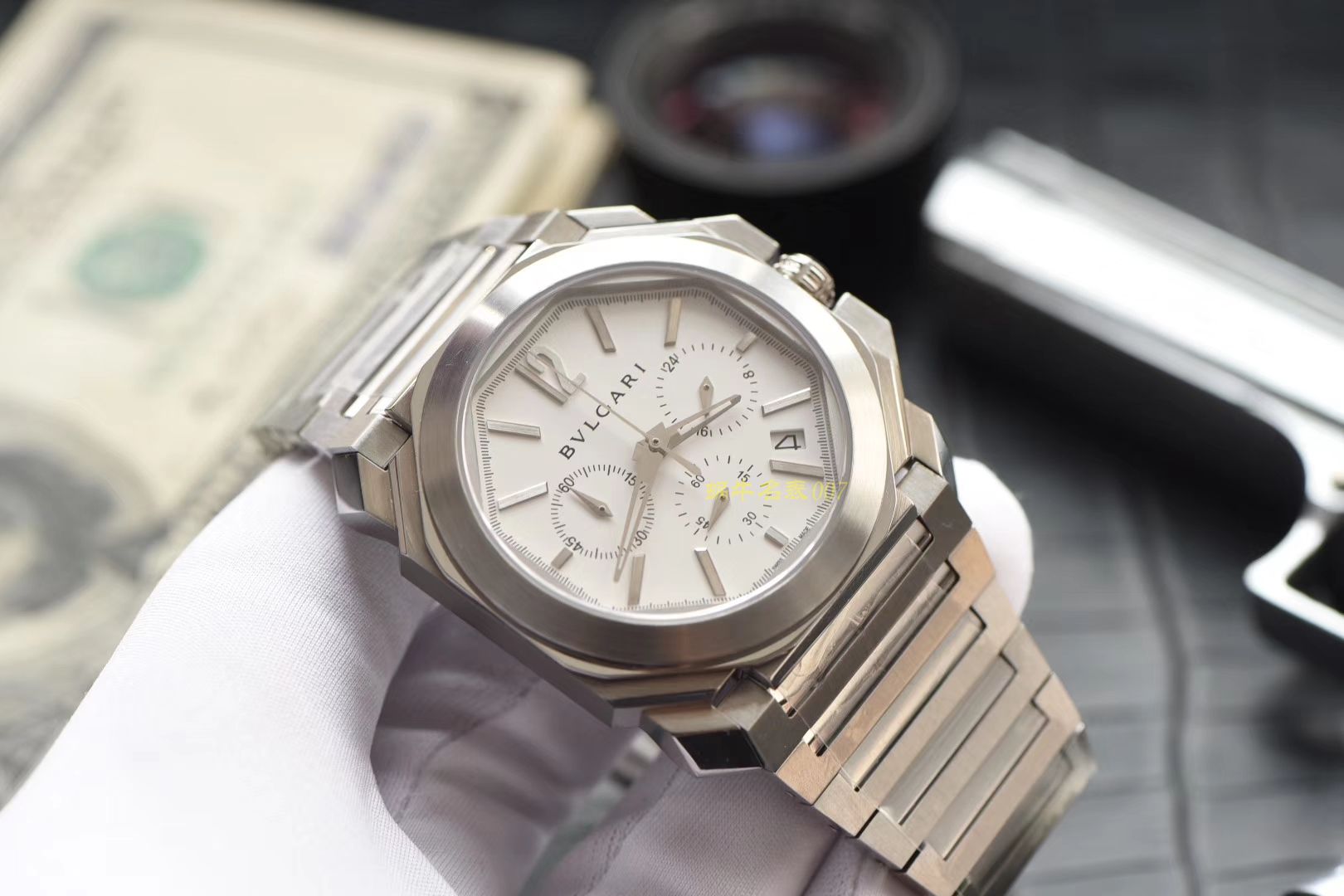 宝格丽OCTO系列102116 BGO41BSSDCH腕表【台湾厂一比一精高仿手表】 / BG028