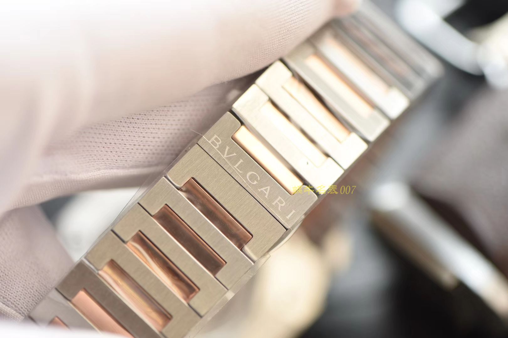 宝格丽OCTO系列102118 BGO38WSPGD腕表【台湾厂一比一复刻高仿手表】 / BG023