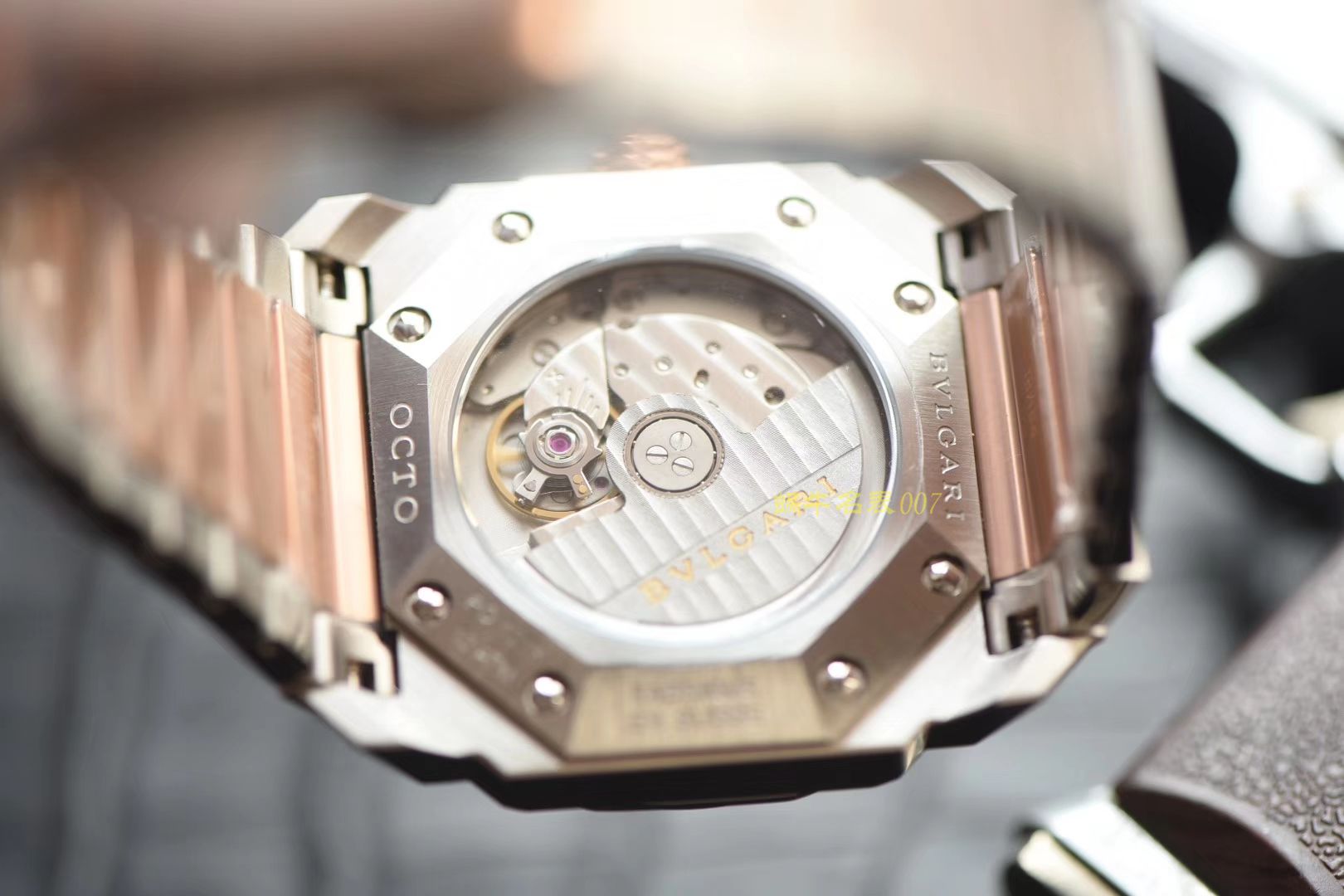 宝格丽OCTO系列102118 BGO38WSPGD腕表【台湾厂一比一复刻高仿手表】 / BG023