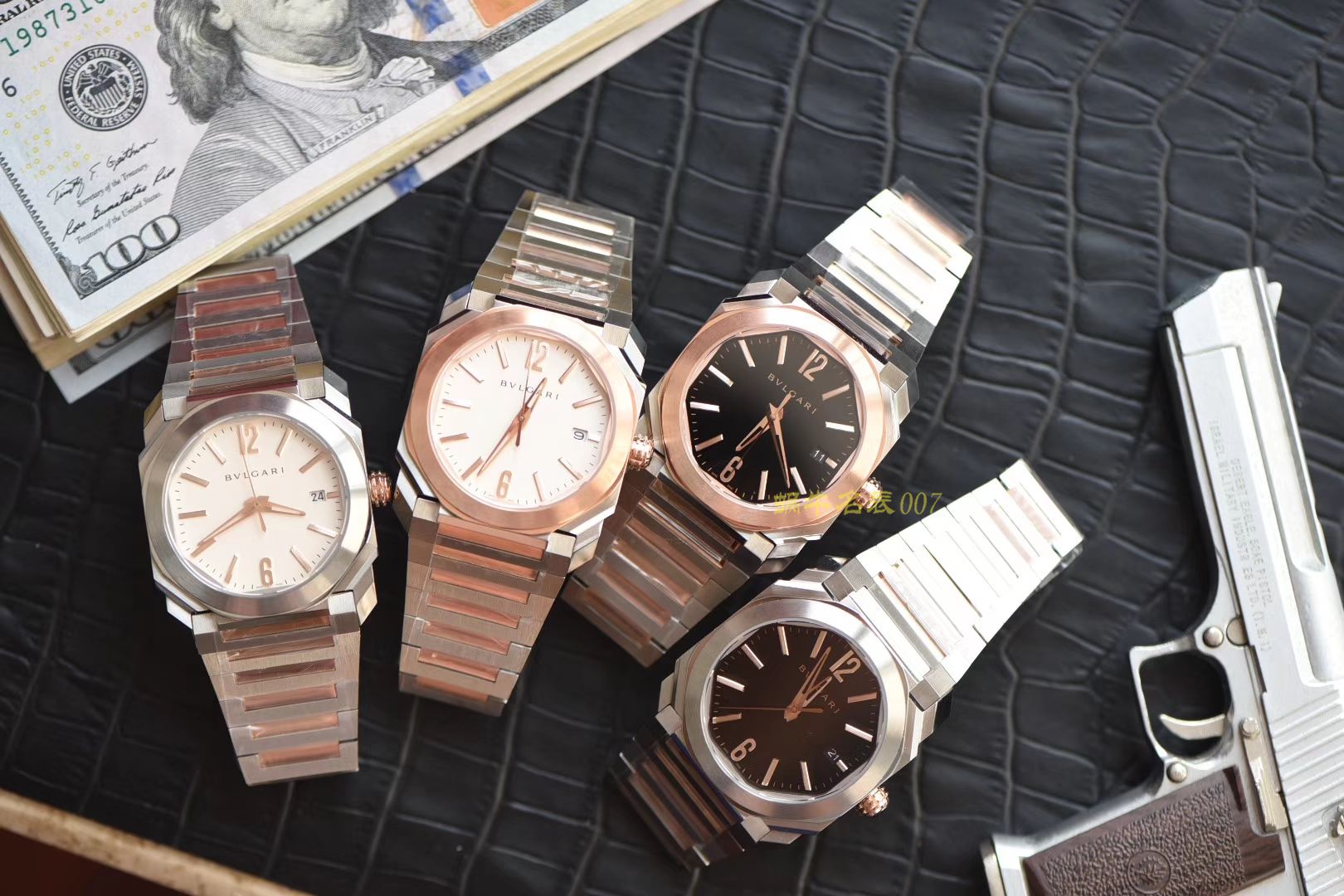 宝格丽OCTO系列102118 BGO38WSPGD腕表【台湾厂一比一复刻高仿手表】 / BG023