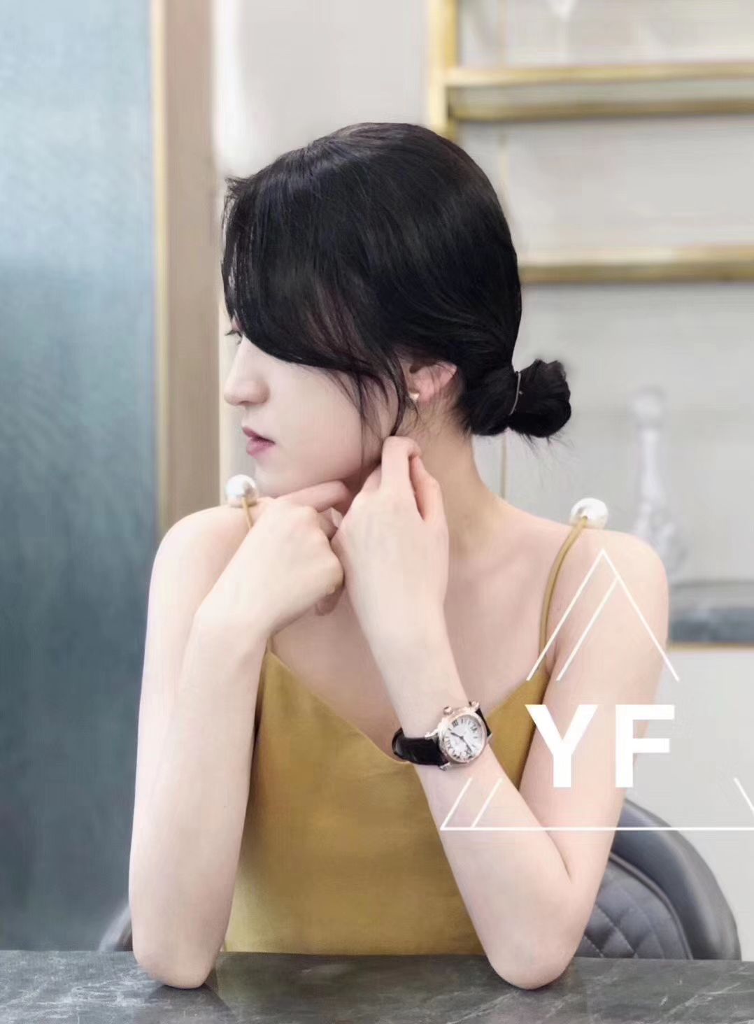 萧邦 HAPPY SPORT MEDIUM AUTOMATIC系列 278559-3001 顶级复刻高仿女士手表 / XB015