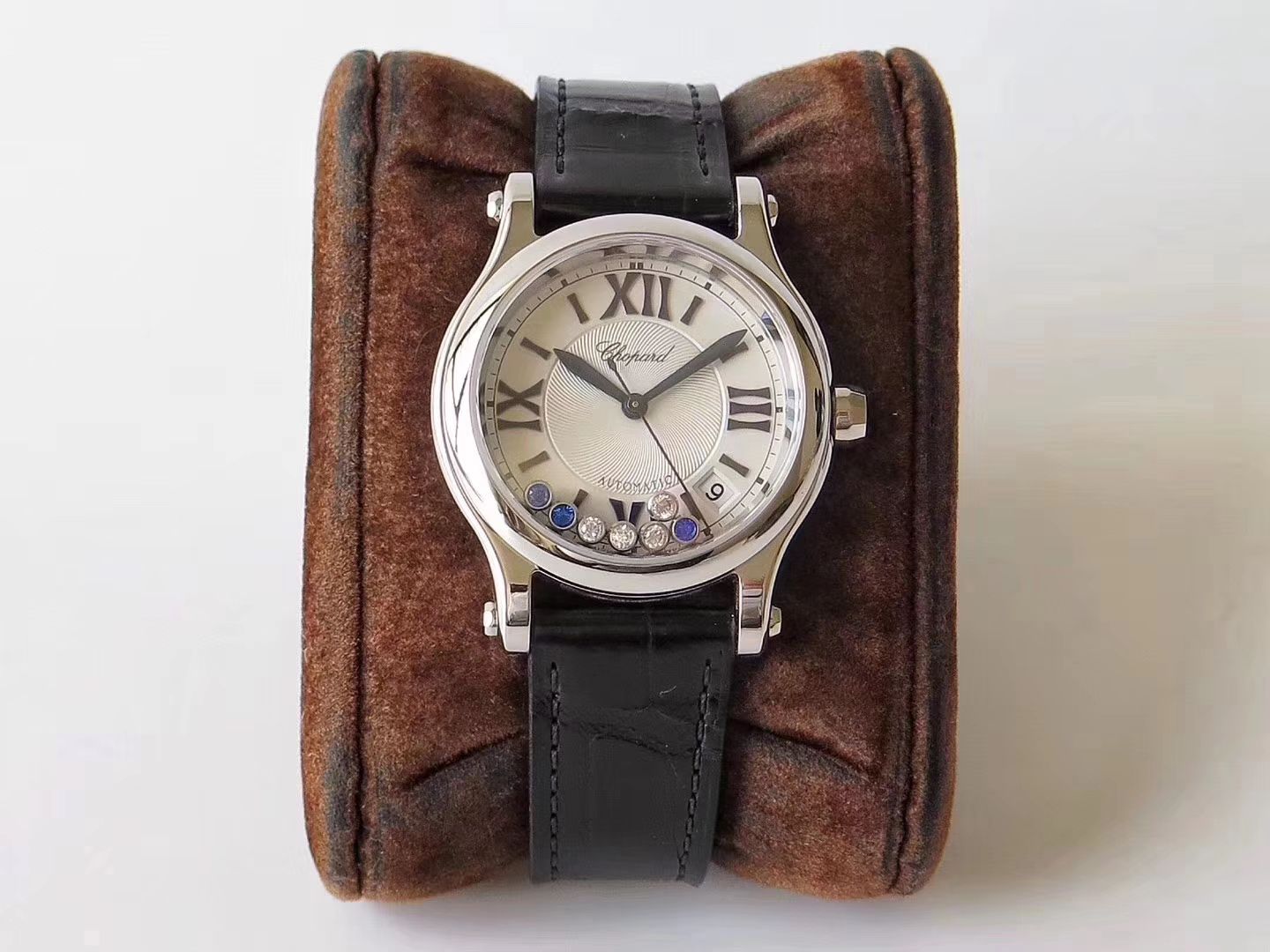 萧邦 HAPPY SPORT MEDIUM AUTOMATIC系列 278559-3001 顶级复刻高仿女士手表 / XB015