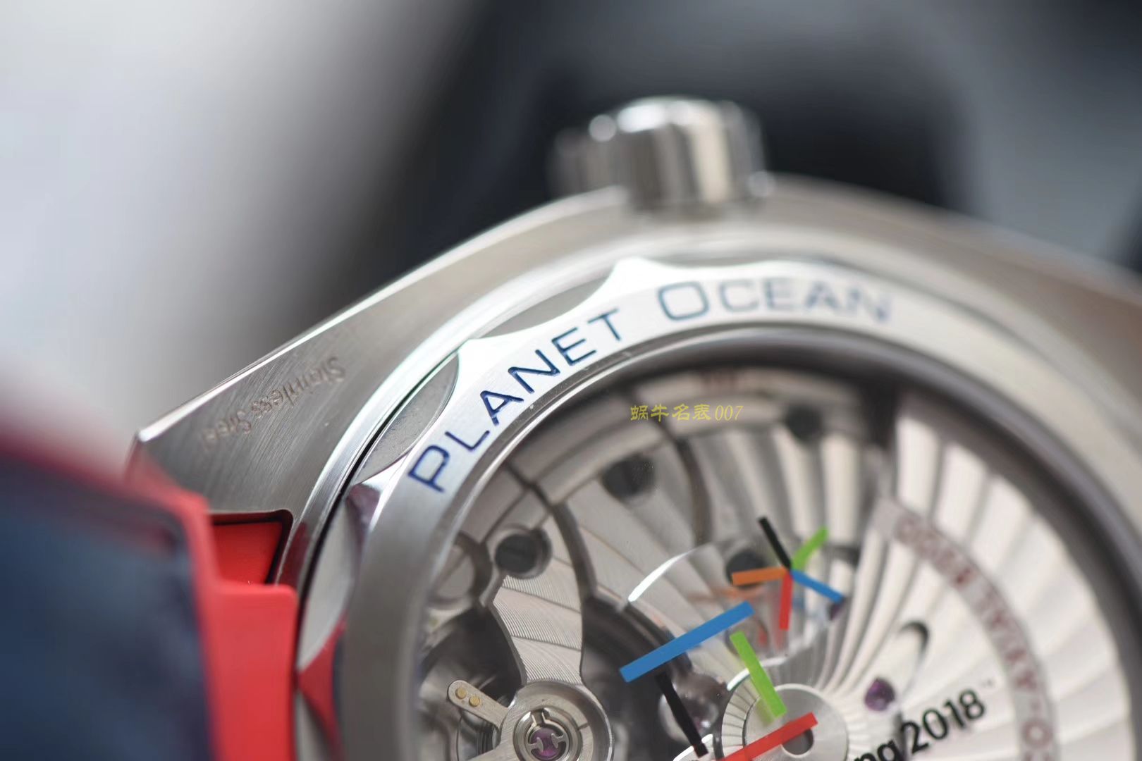 欧米茄特别系列522.32.44.21.03.001腕表【VS欧米茄百事可乐平昌冬奥会纪念版复刻高仿手表】 / M353