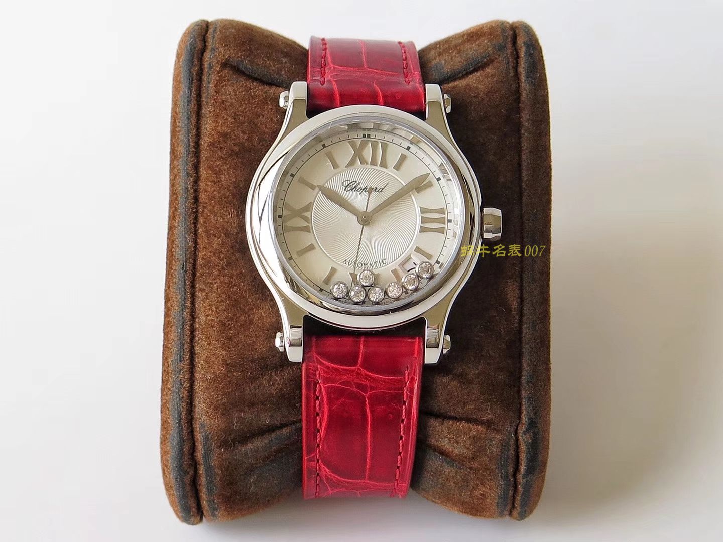 萧邦 HAPPY SPORT MEDIUM AUTOMATIC系列 278559-3001 顶级复刻高仿女士手表 / XB015